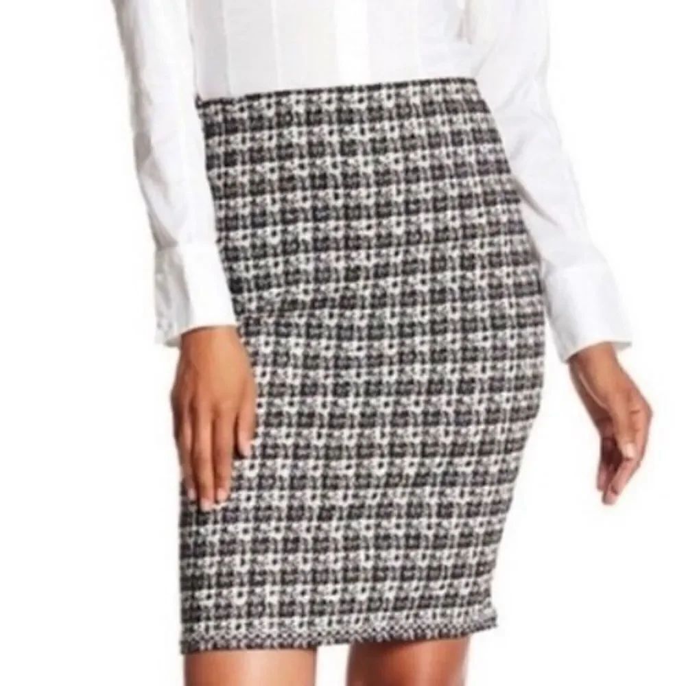 plaid  midi skirt
